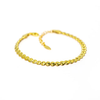 BRACCIALE ETERNITY HEART GOLD