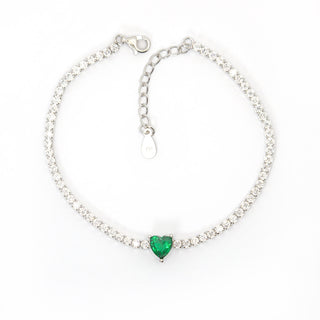 BRACCIALE CUORE SACRO SILVER