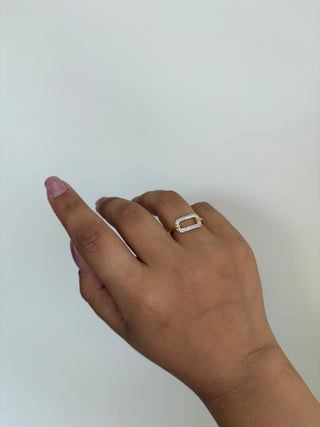 ANELLO RETTANGOLINO