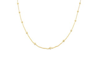 COLLANA SFERE GOLD