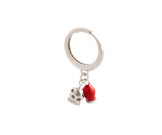 ANELLO CAMPANELLA - SILVER RED