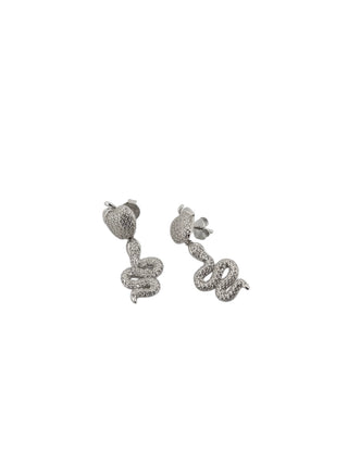 ORECCHINI SERPENTE APPLE WHITE
