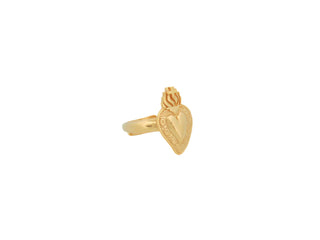 ANELLO CUORE SACRO GOLD