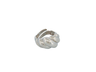 ANELLO CROISSANT SILVER