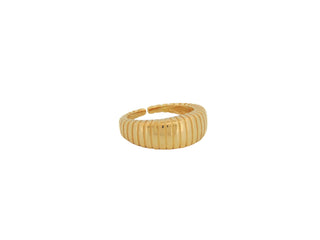 ANELLO STRISCE GOLD