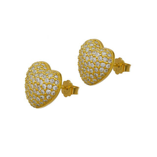 ORECCHINI CUORE ZIRCONATO