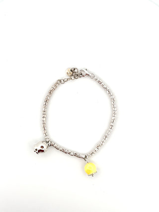 BRACCIALE CAMPANELLE PEPITA 2.0 GIALLO