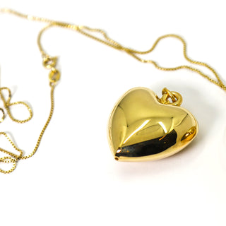 COLLANA BIG ETERNITY HEART GOLD