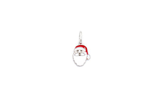 Charm - SANTA CLAUS SILVER