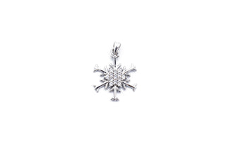 Charm - FIOCCO DI NEVE Stella Silver