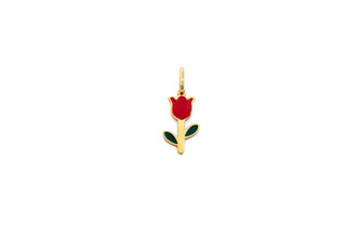 Charm - TULIPANO Red Gold