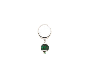 Anello Campanella Green Zirconio