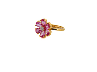 Anello Fleur Rosa